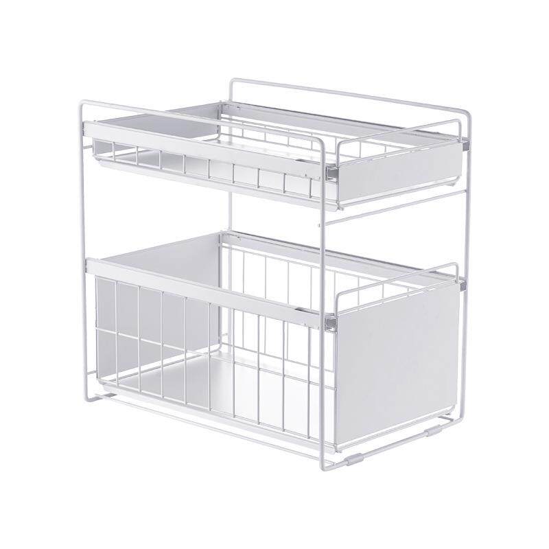 免安装厨房下水槽置物架味可叠加2021-12-抽拉式调料意家居创用品