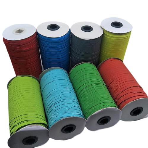 6mm彩色走马带c内裤腰松耳紧560带0.6m高弹力条裤纹织带口罩带绳