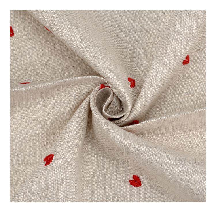 亚FJX麻布料夏季亚绣花料面纯麻麻布提花面料亚麻衬衫连衣裙面料,纺织面料/辅料/配套,棉麻面料,淘宝优惠券,粉丝福利购,淘宝优惠卷