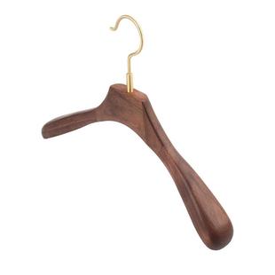 厂家HTM001供应大复古衣子架服装店无衣撑子酒店豪华防滑痕衣架包