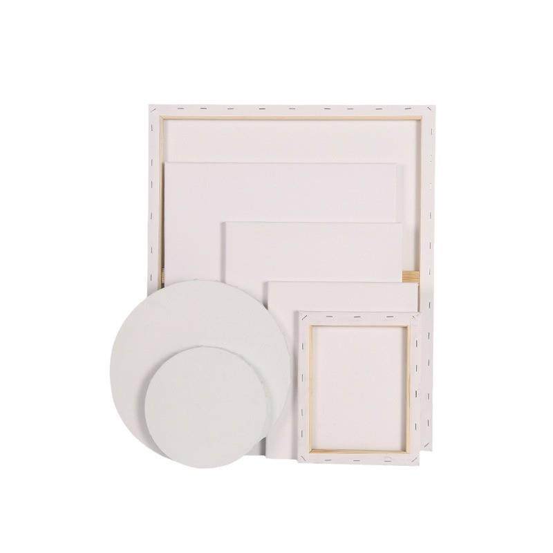 油画框油画布框丙烯颜料加厚混纺亚麻棉手工油画布内框油画布