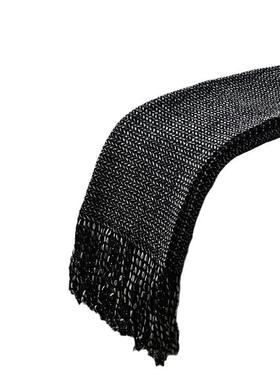 北欧针织装饰盖毯麦穗双色毛线毯床尾巾搭毯新款民宿样板间设计师