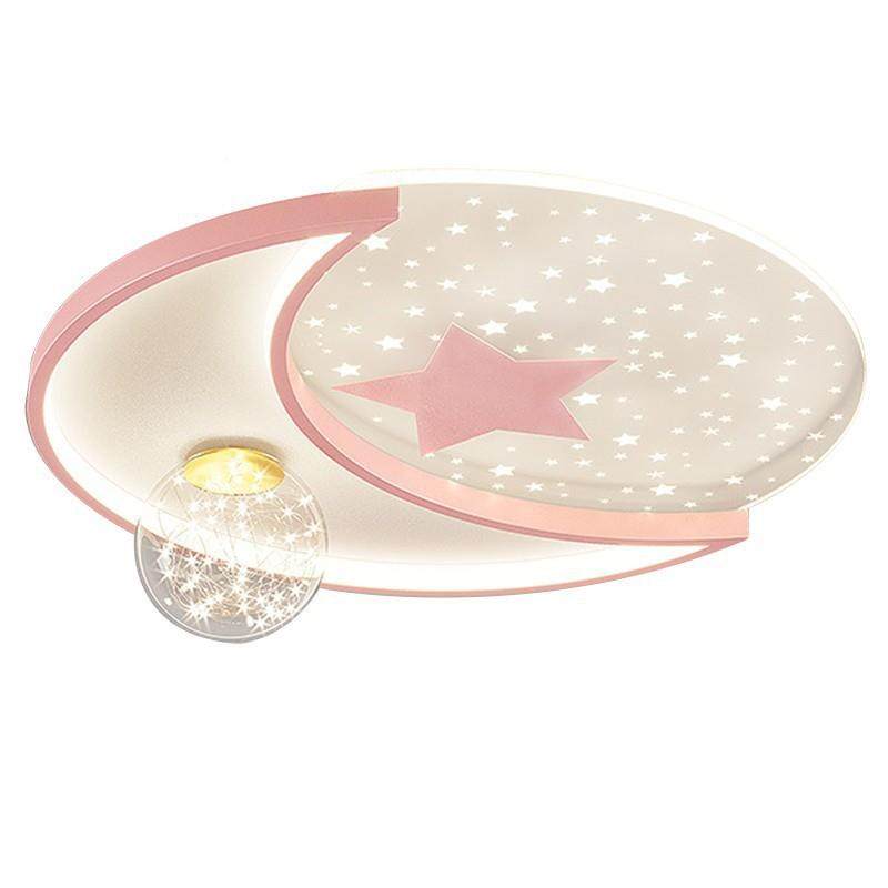 儿童房l59吸顶d灯卧室书房北欧男e孩女孩创个性现代中山灯意具厂