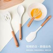 新12件套厨具款 硅胶锅铲家全AL693919用套炒铲菜子硅胶铲漏勺木柄
