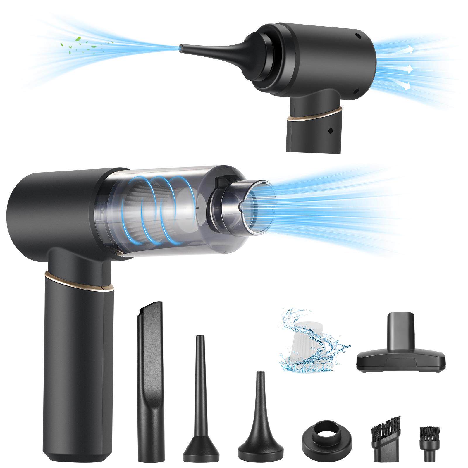 车载838吸尘器强吸力强吹力灰去吸吸头水发吸尘宠物毛发