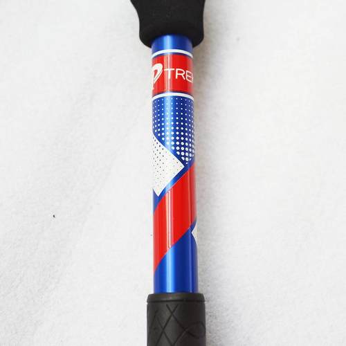 短!5节登山杖便携轻铝合金折叠登山杖收纳后可轻松放进登山包稳定