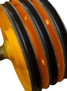 钢丝绳吊钩铸钢CZA滑轮片0重300--50单双梁起机铸铁轧制定滑轮组