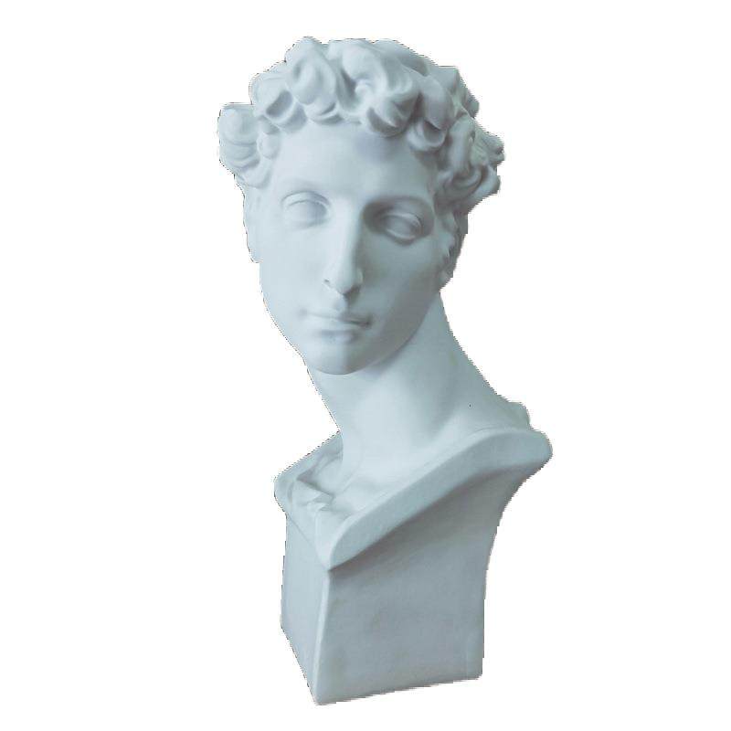 30cm中号小卫朱利亚诺·美第奇树脂石膏雕像美术素描用品摆件摆设
