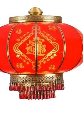 室新中式户外防雨全铜灯笼内中大风灯笼国庆中国AUI国结新年喜庆