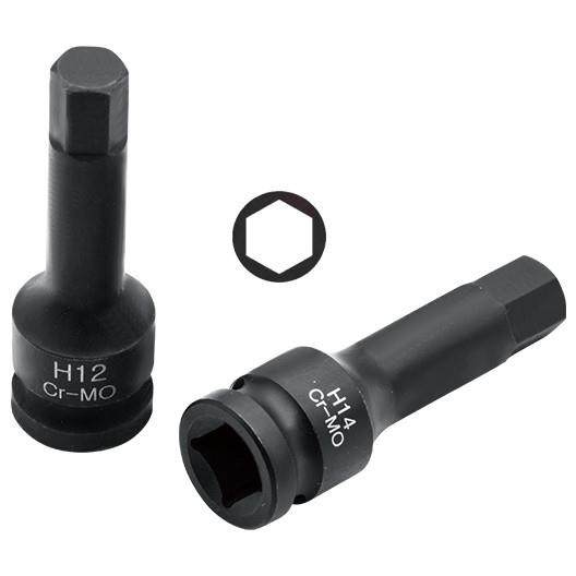 1/2旋具套筒10PCS风炮内六角套筒梅花气动旋具套筒HMT系列10件