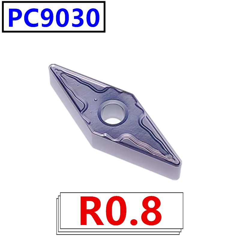 不锈钢35度菱形尖刀数控车刀片PC9030 VNMG160404/160408-HM