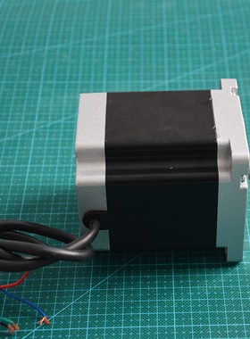 86步进电机 两相电机1.8机身76质量1.4kg力距4.48N.m切带机