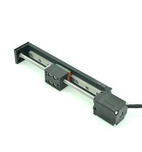 NEMA11  直线导轨滑台模组工作台  螺杆步进电机线性模组 28电机