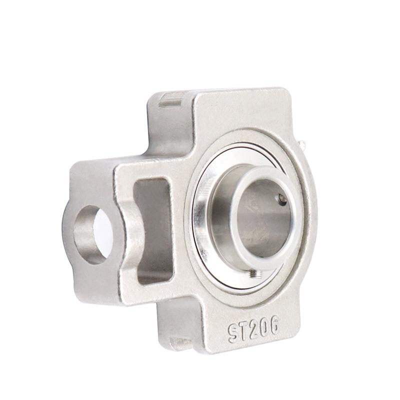 带法兰式不锈钢外球面轴承固定座SUCFC SCU 204 205 206 207 208