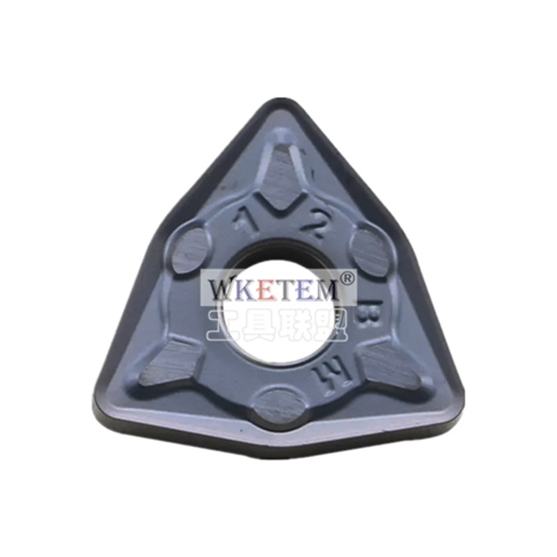 株洲哈德ST双面数控刀片桃形WNMG080404 08 12 BM HS7125不锈钢