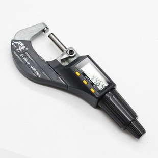 千分尺 厂促新外径千分尺高精度电子数显千分 025mm螺旋测微仪