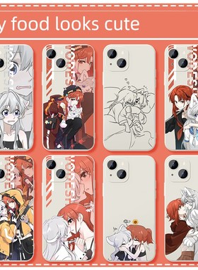 我的食物看起来很可爱手机壳苹果16华为Pola70漫画iPhone 15 Pro Max Oneplus 13二维Mate60百合Vivo外设Oppo