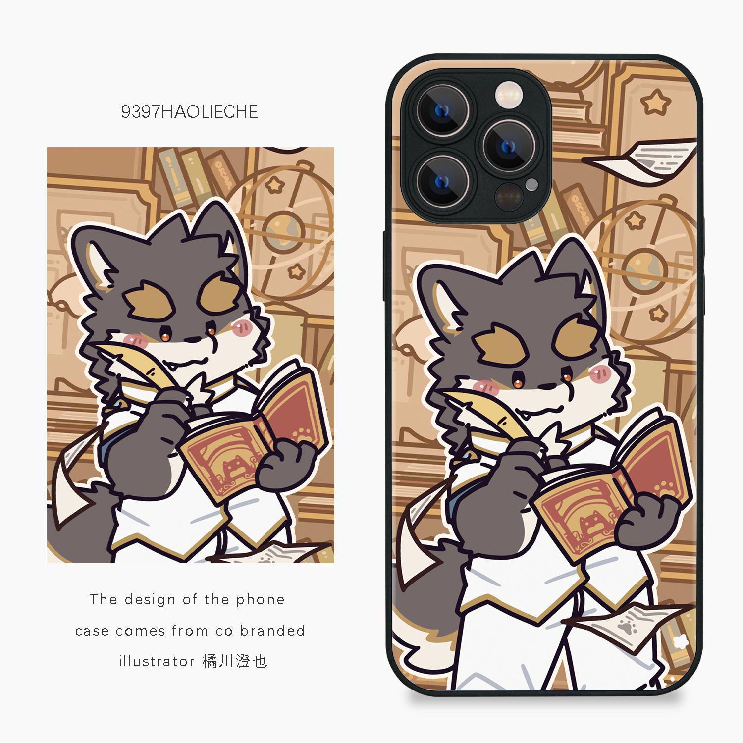 9397号列车插画师橘川澄也联名款手机壳适用苹果15Promax14pro13Pro华为p40p50p60promate60Pro