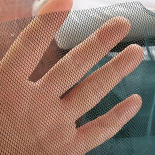 鱼缸过滤网筛2毫米网布白色不伤鱼料鱼隔离网笼饵料袋网箱六角网