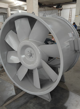 正压送风机管道轴流风机GXF-II-11C 22KW低噪声斜流式通风机