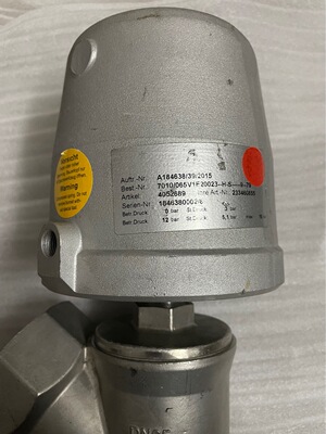 SCHUBERT SALZER  DN65角座阀7010 065V1E20023-H-S-9-78