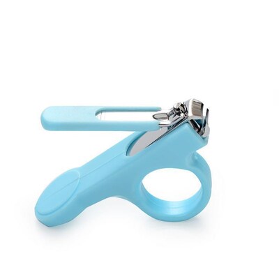 极速Baby nail scissors baby 2-piece set does not hurt hands