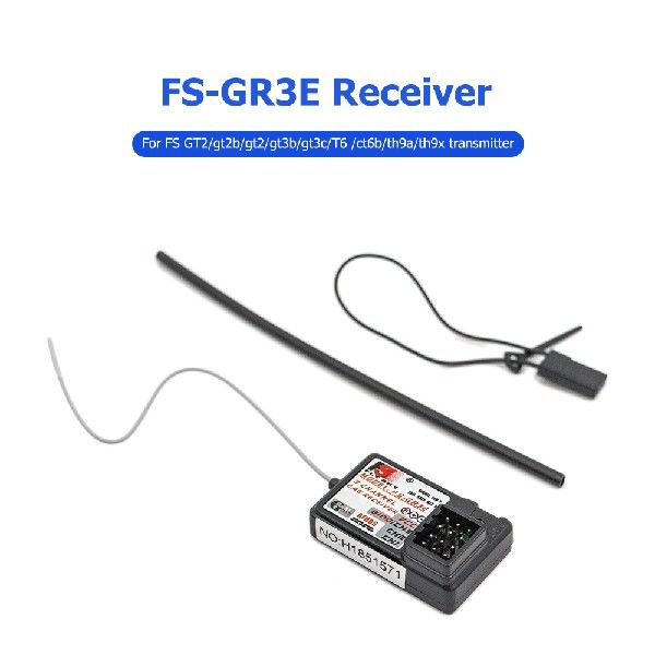 FlySky FS-GR3E 3CH 2.4GHz RC Receiver for FS