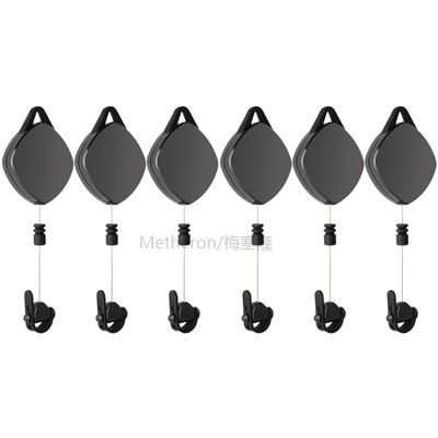 极速fvvghghjjb3/6pcs Silent VR Cable Management Pulley Syste