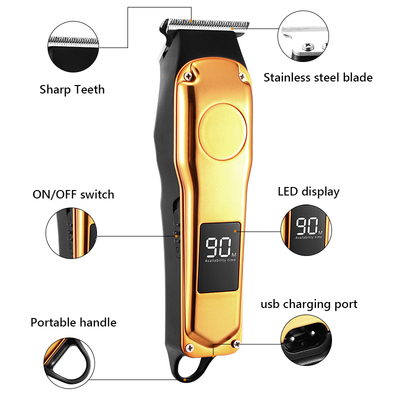 Professional Barber Hair Clipper Rechargeable Electric