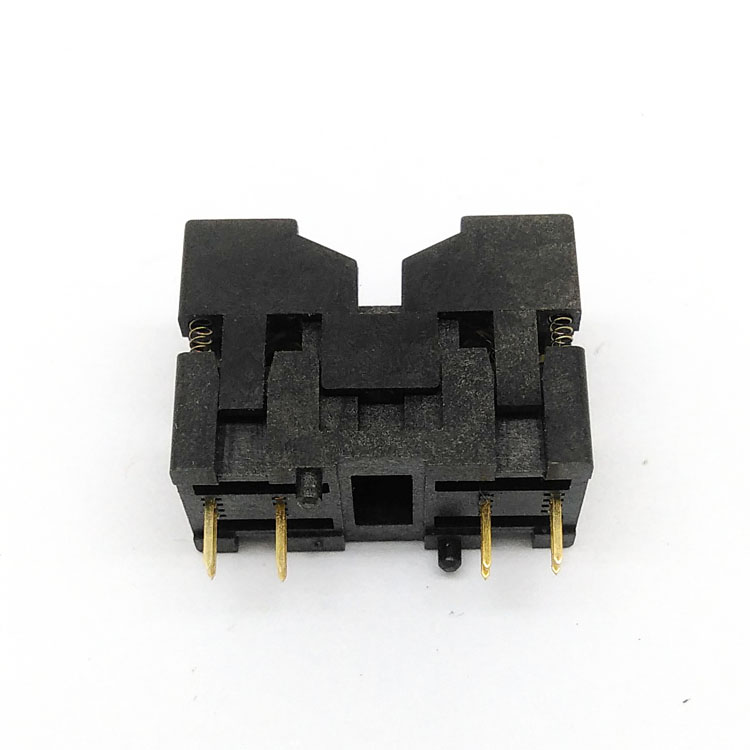 MSOP8适配器SSOP8清空座IC测试座下压弹片老化座芯片烧写座编程器