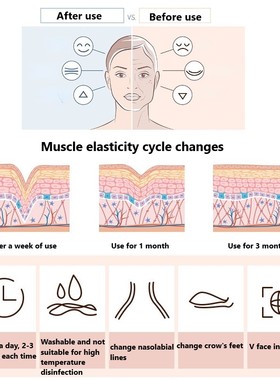 Jawline Exerciser V Face Facial Lifter Double Chin Remover S