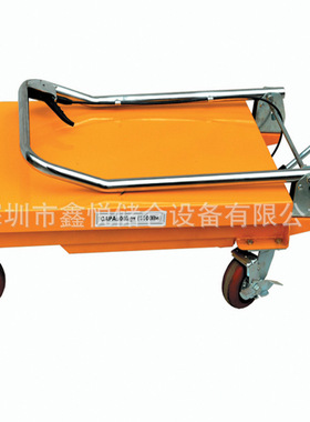 500kg手柄折叠手动平台车 移动式液压升降平台车 升降台