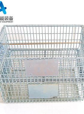 小铁框仓储笼仓库货物储物料笼物流金属周转笼蝴蝶笼铁网筐