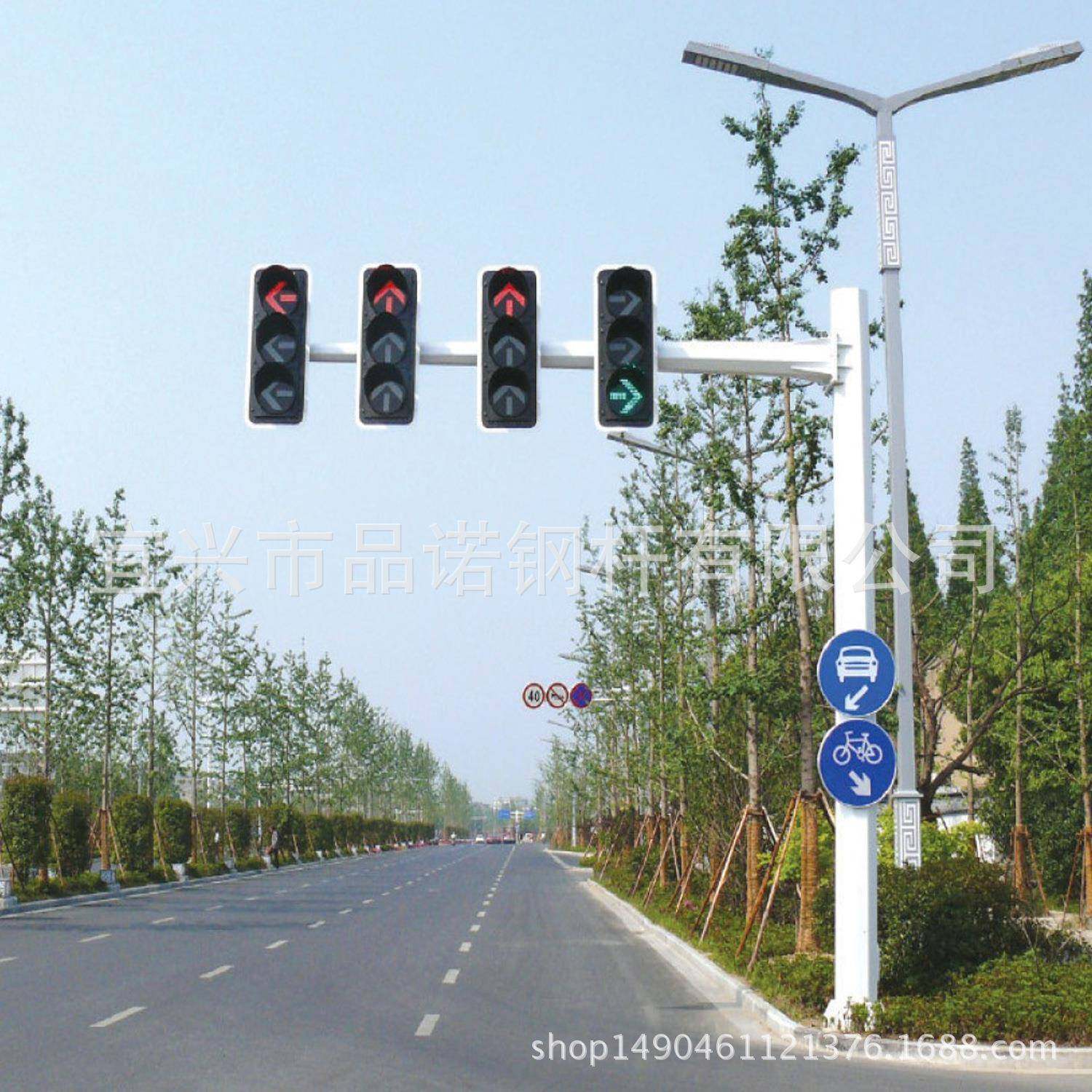 江苏品诺供应交通信号灯单悬臂L杆信号灯八角信号灯杆可定,家装灯饰光源,其它灯具灯饰,淘宝优惠券,粉丝福利购,淘宝优惠卷