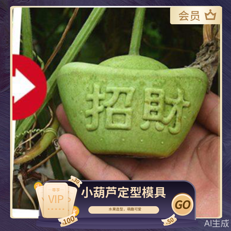 范制葫芦套模型文玩水果葫芦生长定型模具天然小葫芦塑料定型模子