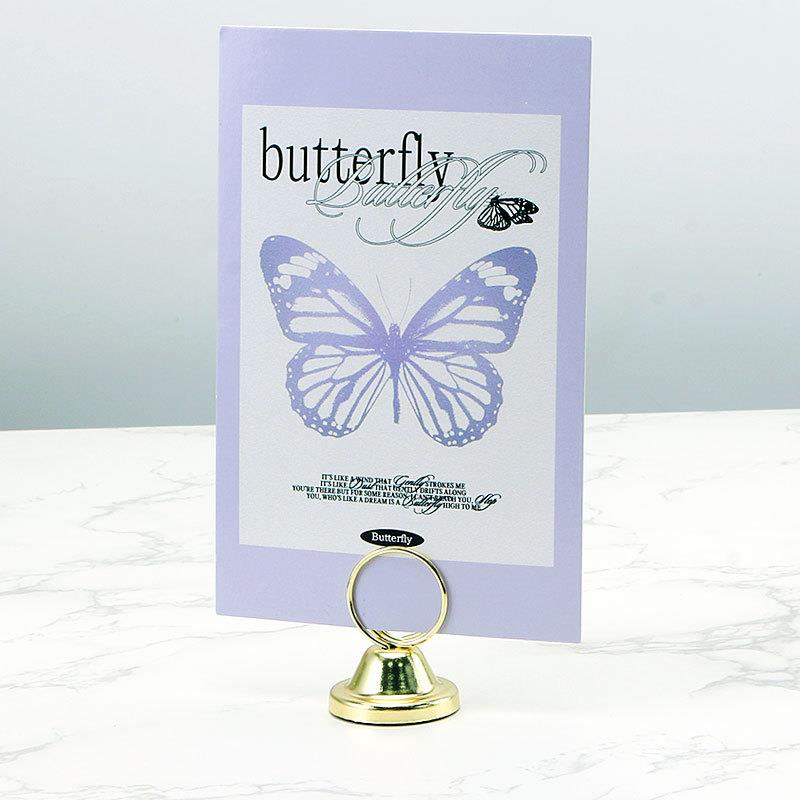 原创专利新品便签夹三圆照片夹留言夹婚礼桌号牌桌面摆 现货