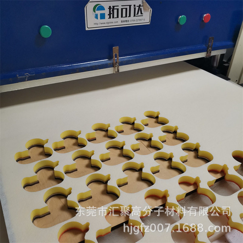 三层复合海绵擦高密度波浪形厨房用具清洁吸水百洁布洗碗海绵片材