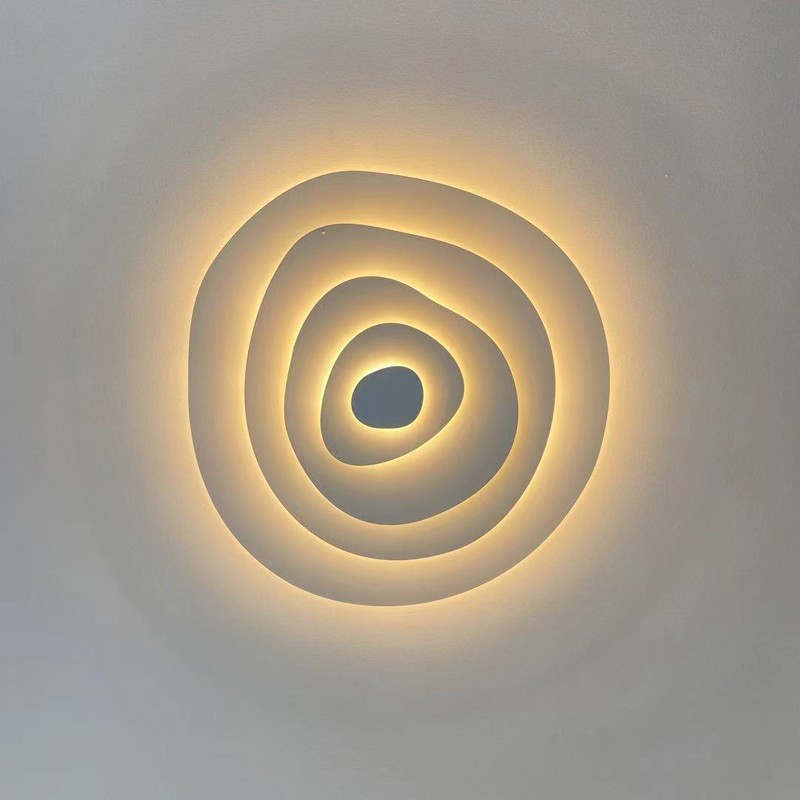 北欧儿童房灯led卧室吸顶灯现代简约ins网红创意几何个性款灯具
