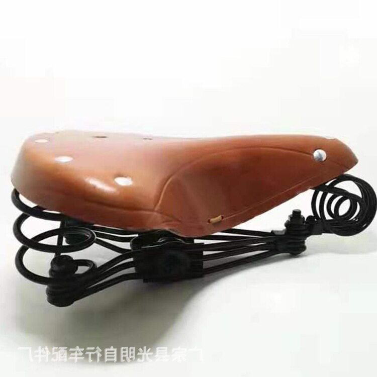 新款牛皮坐垫/牛皮鞍座/真牛皮自行车坐垫
