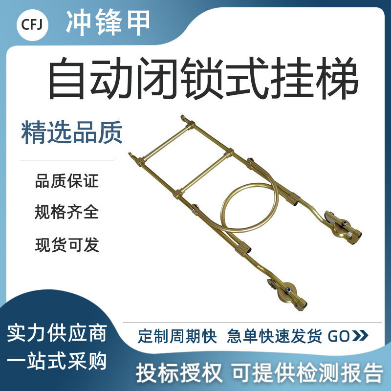 铝合金滑轮自动闭锁挂梯