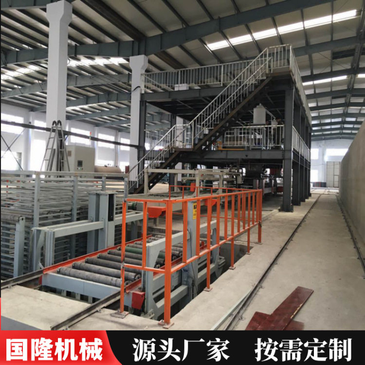 自动化A级防火水泥纤维保温板线