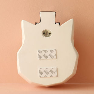 家兴旺北欧轻奢招财猫壁饰进门口玄关放钥匙收纳壁挂首饰盒墙面免