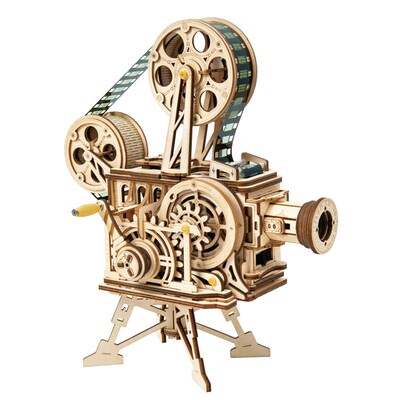 Robotime DIY 3D Wooden Mechanical Puzzle  Model Building Kit