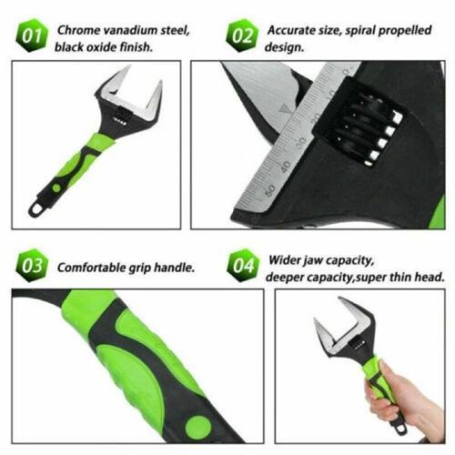 High Hardness Wide Opening Spanner Large Opening Pipe
