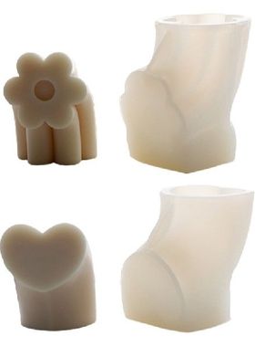 Rainbow Flower Silicone Mold for Resin Gypsum Resin Mould