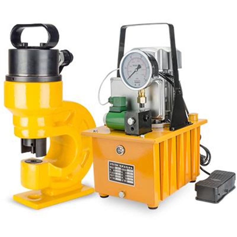 CH-60/70分体式电动液压冲孔机 角钢槽钢打孔器 不锈钢板冲孔机