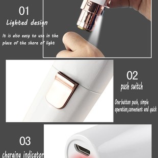 2 In 1 Hair Removal Machine Ladies Shaver Plucker Electric E