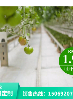 新厂品2米宽PE白色反光防草布园艺地布全新料增光补光温室大棚品