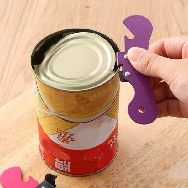 1pc Manual Can Opener Safety gadget Kitchen Multifunctional