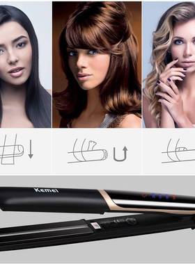 New 2in1 ProfessionalQuality Flat iron hair Straightener